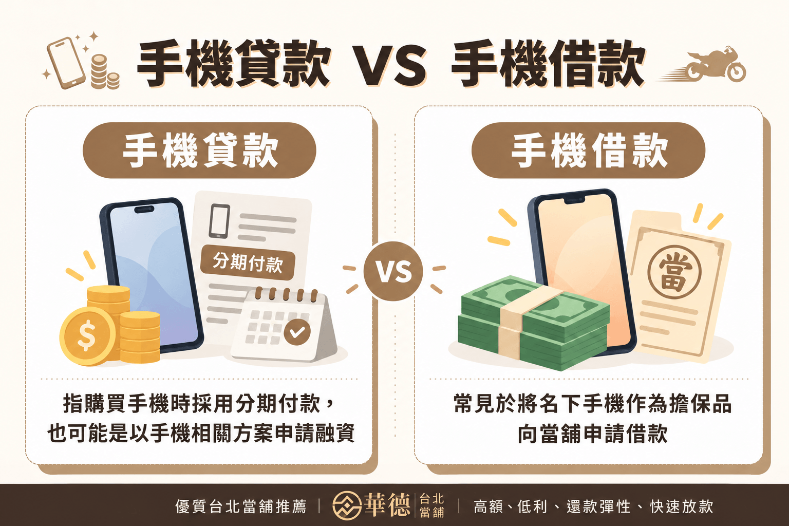 手機貸款VS手機借款